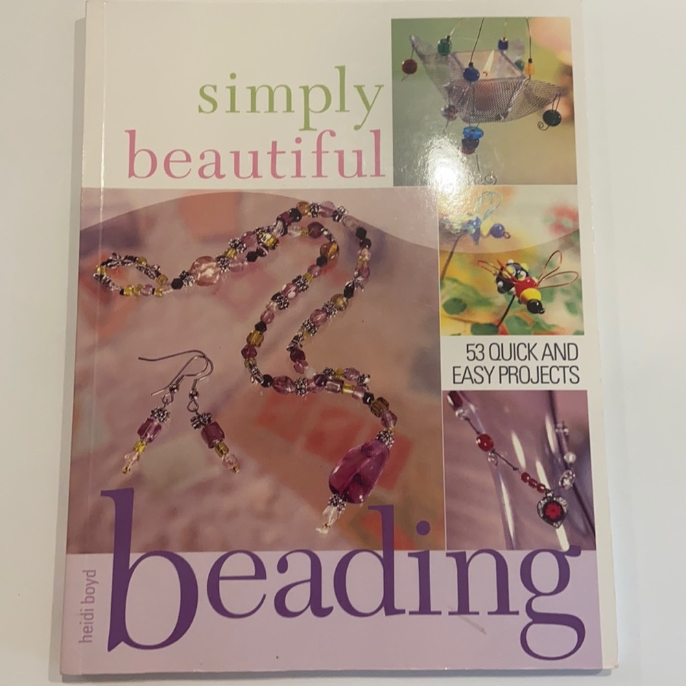 Vintage beading Books